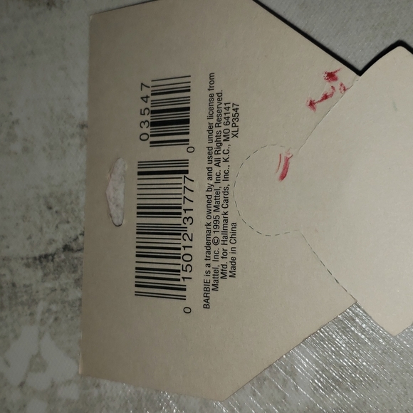 ❤️5/$25 Rare⭐NWT Vintage 1995 Hallmark Barbie Pin - Picture 4 of 5